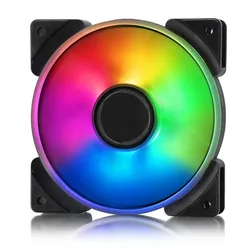 Fractal Design Prisma AL-12 PWM Computergehäuse Ventilator 12 cm Schwarz, Weiß 1 Stück(e)