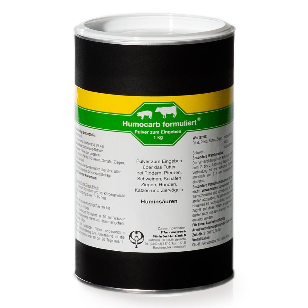 O'ZOO GmbH Humocarb Pulver formuliert veterinär 04550217