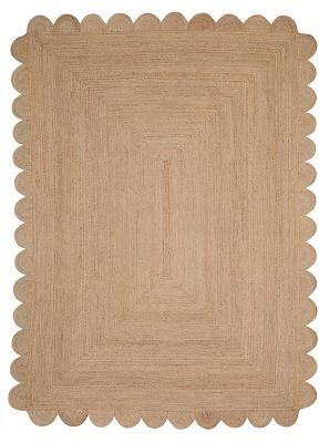 Polly Jute Rug - Natural, 8' x 10' - Ballard Designs