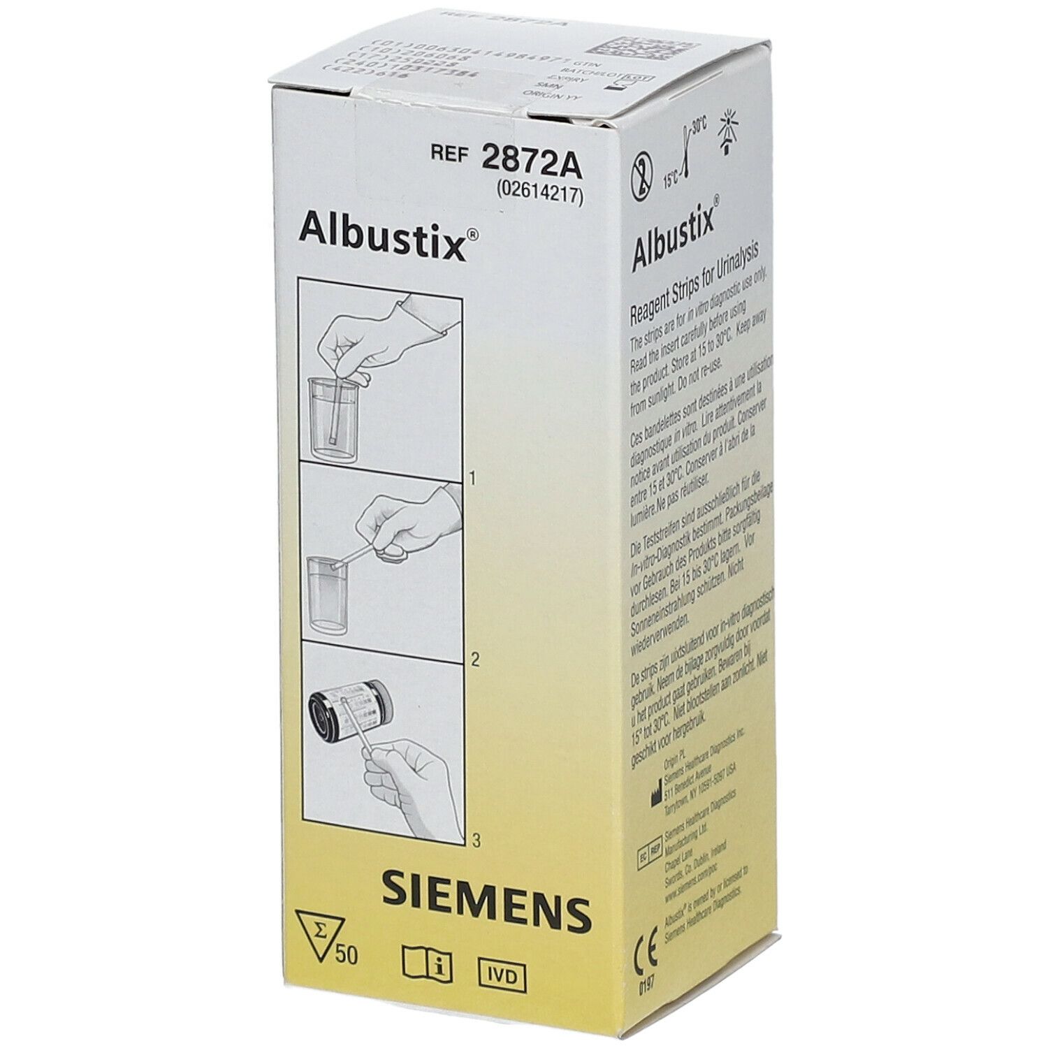 Albustix Teststreifen 50 St