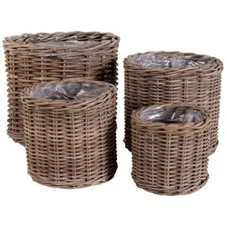 Ebuy24, Aufbewahrungskorb, Körbe Bogens (4x)