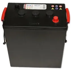 Q-Batteries 6DC-360 6 V 360 Ah (C20) Deep-Cycle-Traktionsbatterie