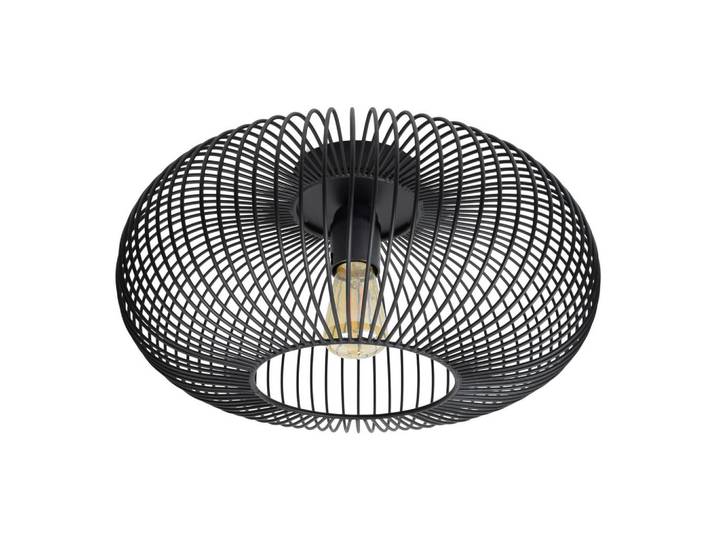 Urban Interiors Deckenleuchten Meya Schwarz, Metall, E27, 35x18x35 cm, Lampen & Leuchten, Innenbeleuchtung, Deckenleuchten, Deckenleuchten