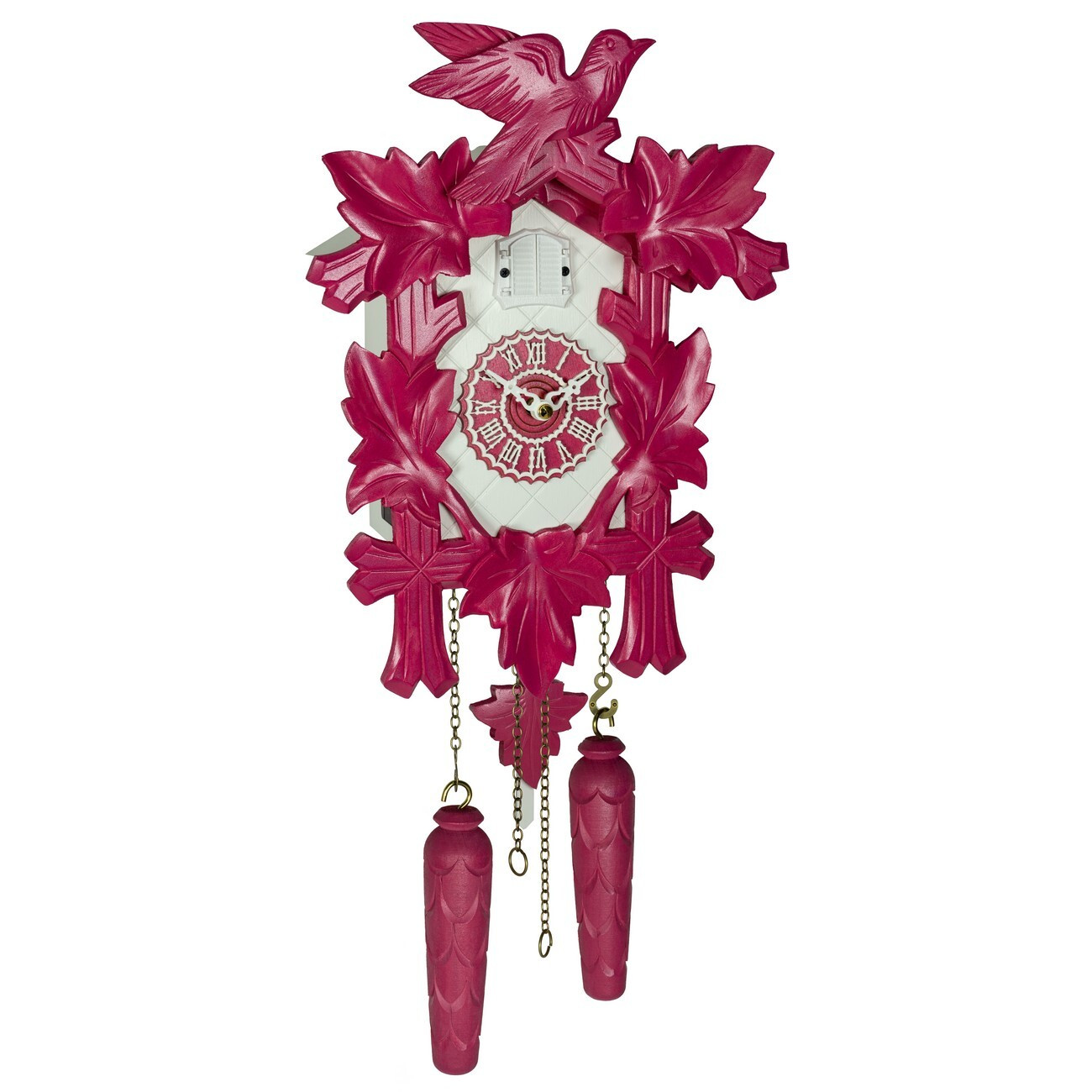 Trenkle Kuckulino Color Edition Cuckoo klok Quartz - Roze-wit
