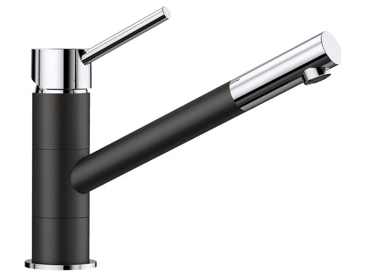 Blanco Robinet de cuisine KANO chromé noir 526175