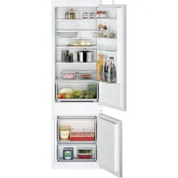 Siemens iQ100 KI87V5SE0, Einbau-Kühl-Gefrier-Kombination mit Gefrierbereich unten, 177.2 x 54.1 cm, Schleppscharnier