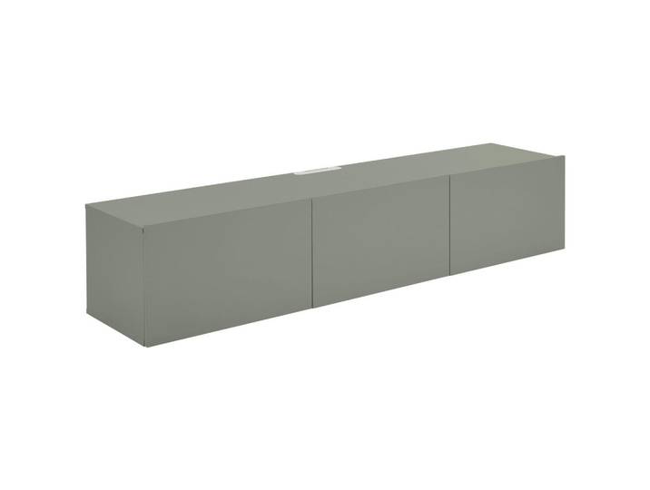 Hom`in Lowboard, Grün, 180x36.7x42 cm, Wohnzimmer, TV Möbel, Lowboards