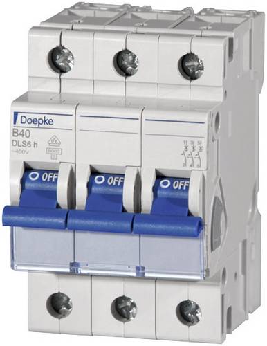 Doepke 09914113 DLS6H B16A 3polig 6KA Leitungsschutzschalter 3polig 16A 230 V, 400V