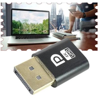 4K DisplayPort Dummy Plug Virtual Display Adapter For Headless PC Setup 4K DisplayPort Dummy Plug Virtual Display Adapter For Headless PC Setup