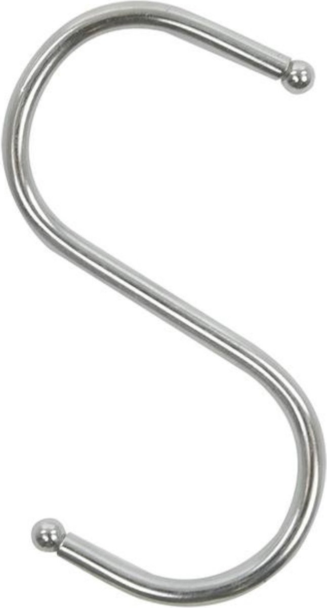 ProPlus S-Haak Chroom Ø 4 mm 6,5 x 7,5 cm