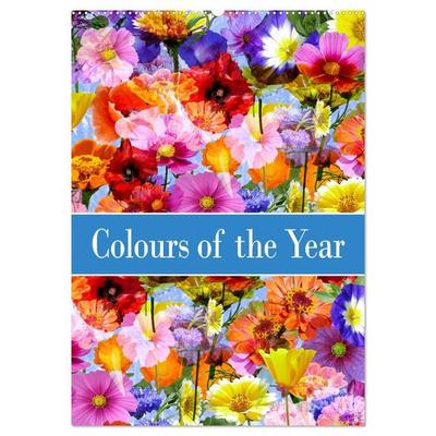 Colours of the Year (Wall Calendar 2027 DIN A2 portrait), CALVENDO 12 Month Wall Calendar