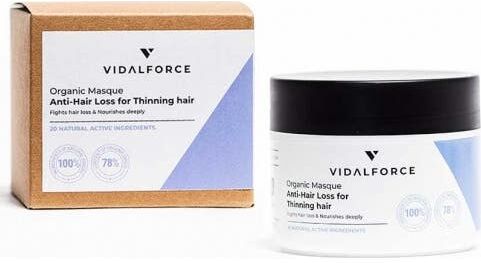VIDALFORCE Mascarilla Bio Anti-Caída Cabellos Finos 200 ml