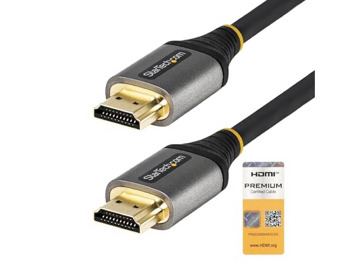StarTech 4m Premium Gecertificeerde HDMI 2.0 Kabel, 4K 60Hz, HDR10, M/M