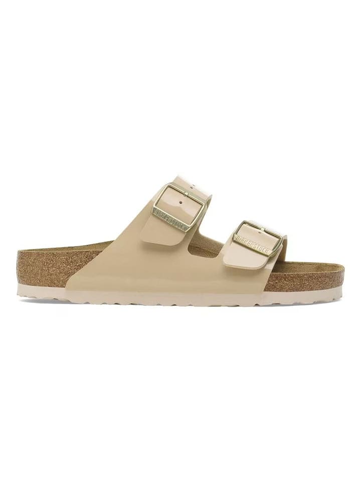 Birkenstock Pantoletten "Arizona" in Beige - 36