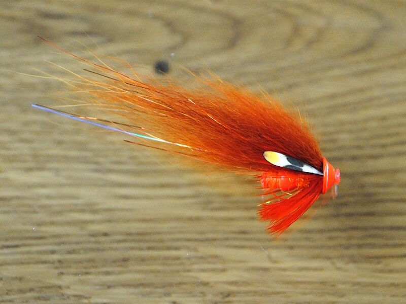 Futurefly Lakse Fluer-Hairwing Fly-Burnt Orange