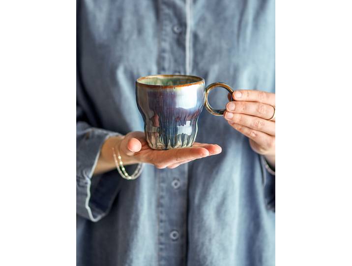Set de tasses Nigel 4 pièces Ø 9cm Bleu
