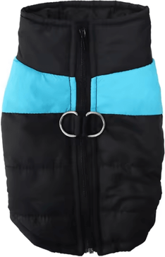 Uplift Curations Waterproof Dog Coat Padded Winter Vest For Small, Medium And Large Dogs blue m
