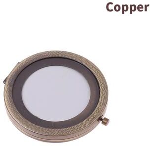 Fusion Finds Vintage Compact Makeup Mirror Double Sided Foldable Pocket Travel Mirror a2