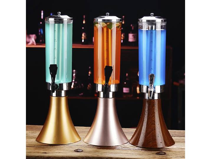 Refroidisseur de blé de plomb et distributeur de boissons, tour de bière avec tube de glace, nouveau pour fête, bar, restaurant, 3 litres
