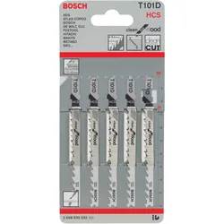 BOSCH T 101 D Stichsägeblätter 5 St.
