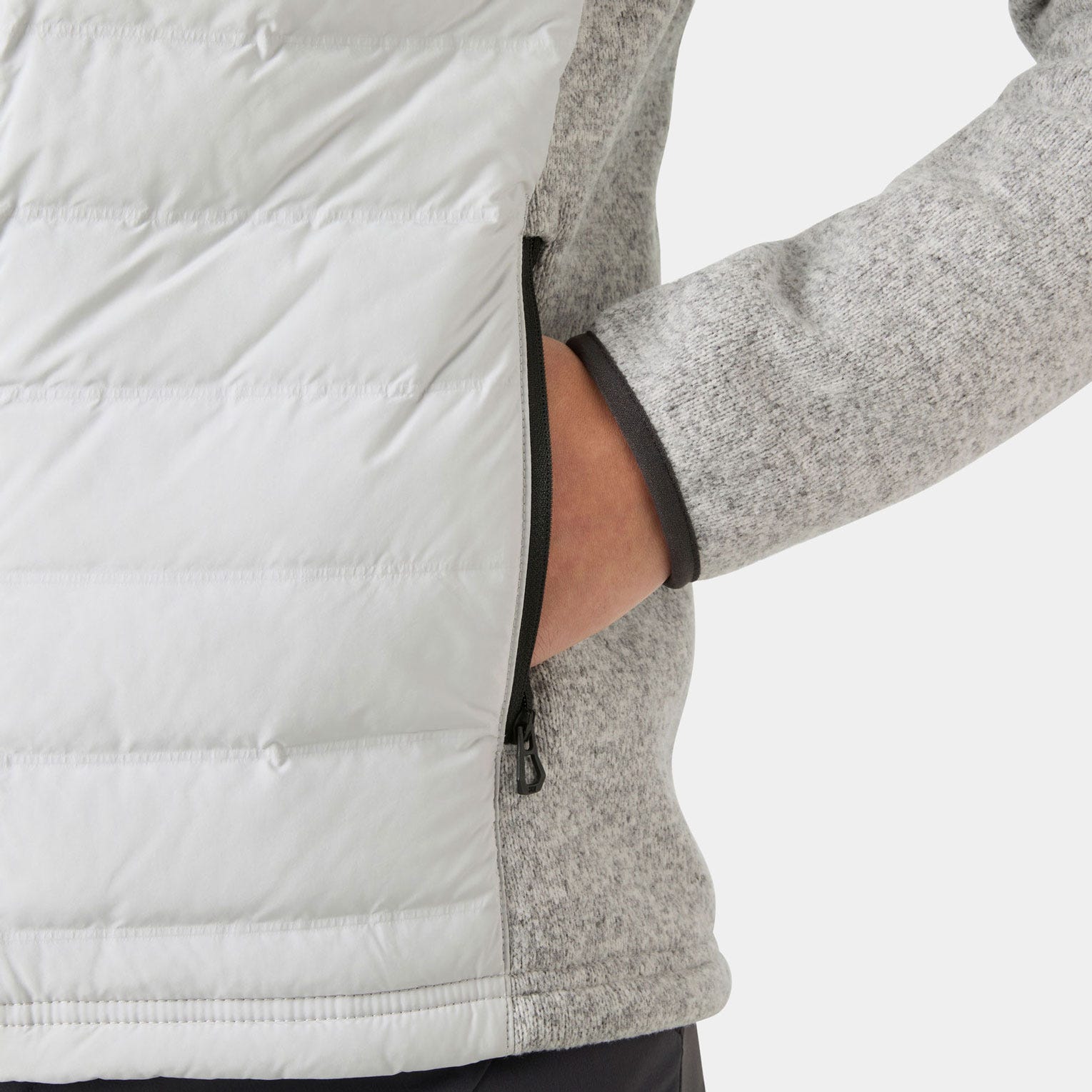 Helly Hansen Women's Skagen Hybrid Knit Insulator - Grey - S