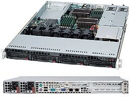 Supermicro SuperChassis 815TQC-R706WB2 Supporto Nero 750 W (CSE-815TQC-R706WB2)