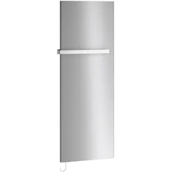 Kermi Pateo-E Infrarotheizkörper, Glanzsilber Metallic, 1925x600x66 mm, Handtucherwärmung, max. 460 W, Schutzklasse IPX4