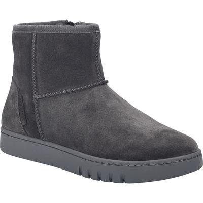 Stiefelette JOSEF SEIBEL "Jessie 09, grau", Damen, Gr. 38, grau, Obermaterial: 100% Lammfell LF., Schuhe Stiefelette