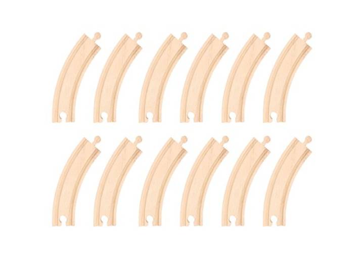 Bigjigs Rail Long Curves (Pack van 12)