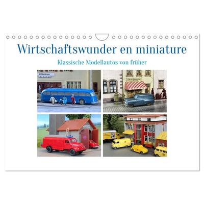 Wirtschaftswunder en miniature (Wandkalender 2026 DIN A4 quer), CALVENDO Monatskalender