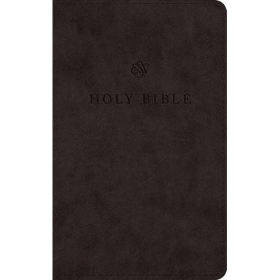 ESV Premium Church Bible (Trutone, Black), Gebundene Ausgabe von Esv Bibles, Crossway