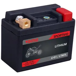 Voltima Sportivo LI-01 YB4L-B Lithium 2Ah Motorradbatterie LTM7L