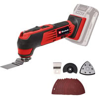 Power X-Change Akku-Multifunktions-Werkzeug TE-MG 18/1 Li-Solo, 18Volt rot/schwarz, ohne Akku und Ladegerät, inkl. Zubehör