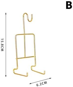 Uplift Treasures Luxury Metal Tea Cup And Saucer Display Rack b