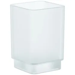 Grohe Kristallglas Selection Cube 40783 für Halter davinci satin weiss, 40783000 40783000