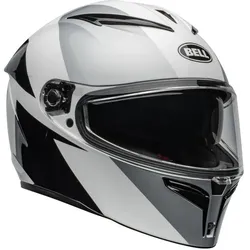 Bell, Motorradhelm, Lithium Ece6 Shear Silber/Weiss Helm (XL)