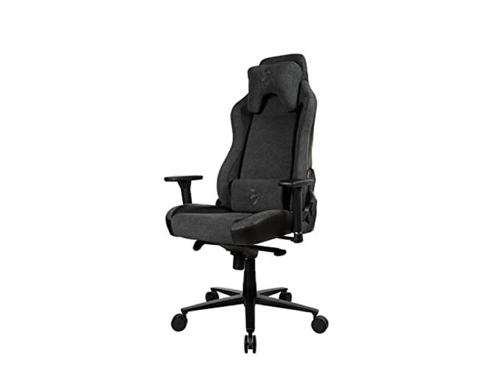 Arozzi Vernazza Gaming Stuhl Soft Fabric Dunkelgrau