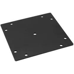 DECOTRUSS Quad Abdeckplatte 200 schwarz