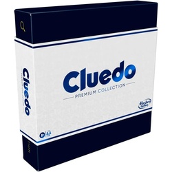 Hasbro - Cluedo - Premium Collection Brettspiel Gesellschaftsspiel Spielfiguren aus Holz
