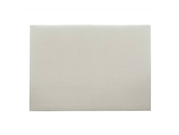 Tete de lit lisse bouclette ecru 160x115cm