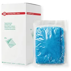 Noba Nobasorb-steril Saugkompressen 15 x 25 cm / 4 Packungen = 4 x 25 Stück