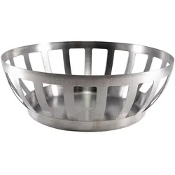 Cent Korb »Lio« Edelstahl Ø: 24 cm - H: 8.5 cm silber, 8.5 cm