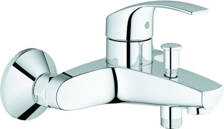 Mitigeur bain Grohe Eurosmart 33300002 chromé , montage mural, avec limiteur de température