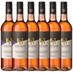 Lauffener Weingärtner eG Mundelsheimer Spätburgunder Weißherbst Kabinett 0,75l - 6er Karton
