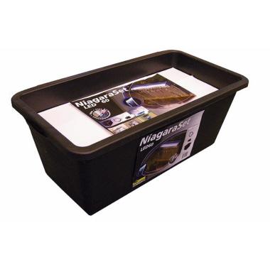 OUTSIDELIVI Set Wasserfall Niagara 60 LED, Pumpe 3900 l/h, 65 l Becken 08430965