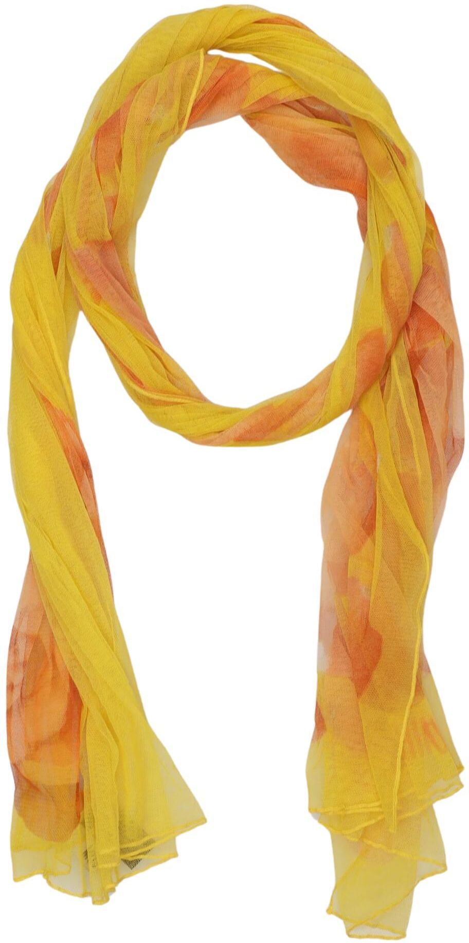Moschino Damen Schal oder Tuch, Gelb, Synthetik - Second Hand