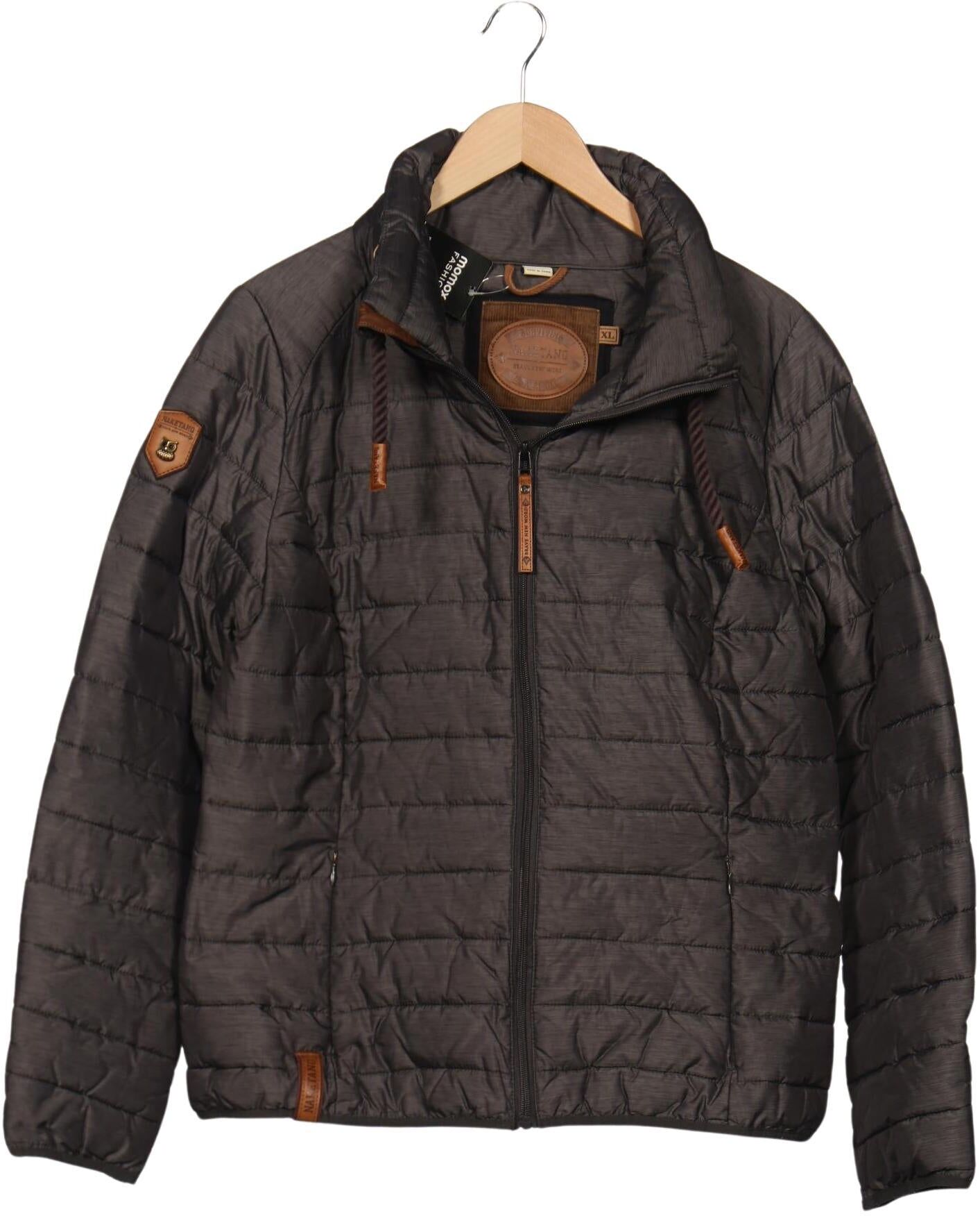 Naketano Damen Jacke, Grau, Gr. XL, Synthetik - Second Hand