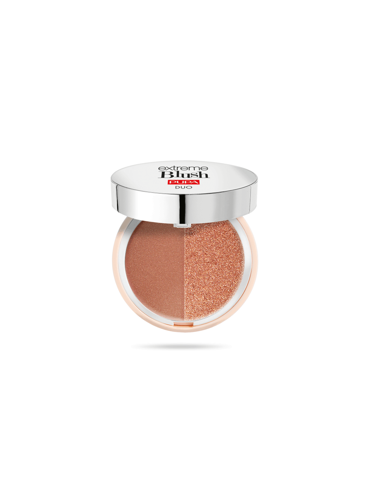 PUPA Milano Pupa Extreme Blush Duo Effect Compact Blush 120 Radiant Caramel - Glow Spice