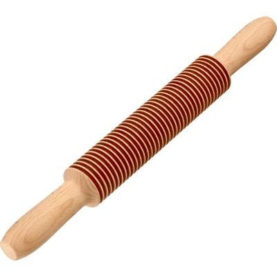 Teigrädchen WESTMARK "Pastaschneider »Spaghetti«", braun, B:3,7cm H:3,7cm, Buchenholz, Schneidhilfen, 5 Jahre Garantie