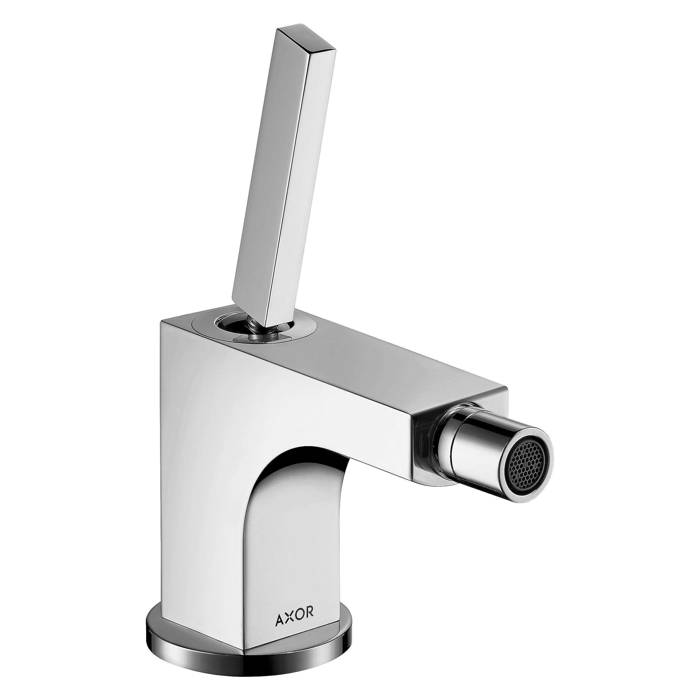 Axor Einhebel-Bidetarmatur mit Zugstangen-Ablaufgarnitur (39210000)